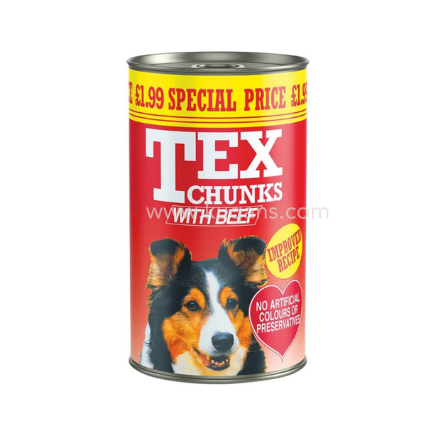 Tex Chunks Beef 1.2kg