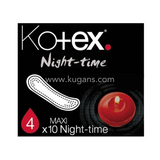 Buy cheap Kotex Maxi Night Time 10pcs Online