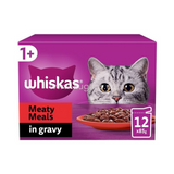 Buy cheap Whiska Meaty Meal In Gravy 12pcs Online