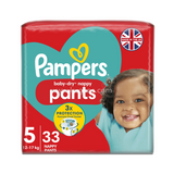 Buy cheap Pampers Dry Nappy Pants Size 5 21pcs Online