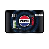 Buy cheap Pepsi Max 330ml 6 Cans Online