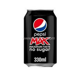 Buy cheap Pepsi Max No Sugar 330ml Online