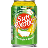Buy cheap Sun Exotic Pineapple  Coconut 330ml Online
