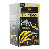 Buy cheap Twinings Lady Grey Tea Bags 50pcs Online