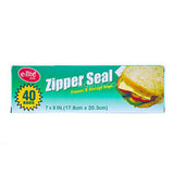 Buy cheap ZIPPER SEAL FREEZER BAGS 50S Online