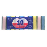 Buy cheap DUO SPONGE SCOURERS 10PCS Online