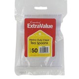 Buy cheap Essential Clear Tea Spoons 50s Online