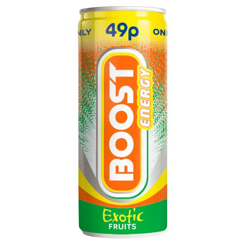 Buy cheap BOOST ENERGY EXOTIC FRUIT Online