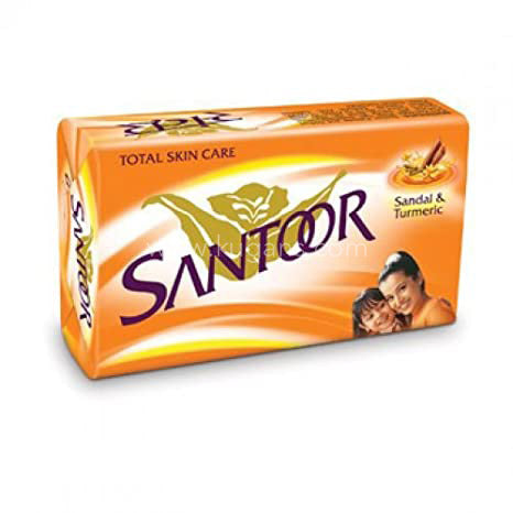 Buy cheap SANTOOR SANDAL & TUMERIC SOAP Online