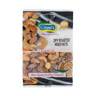 Buy cheap GINNIS ROASTED MIXED NUTS 110G Online