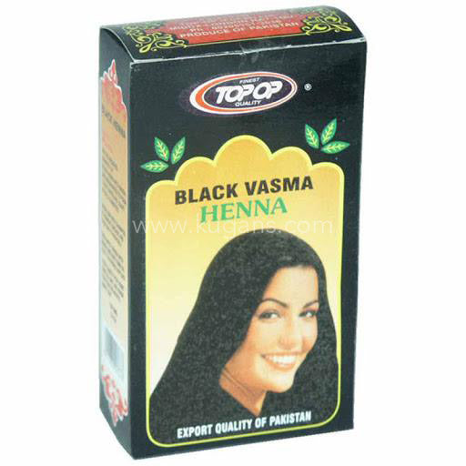 Buy cheap TOP OP BLACK VASMA HENNA 100G Online