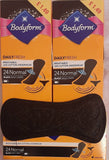 Buy cheap Bodyform Normal Black 24s Online