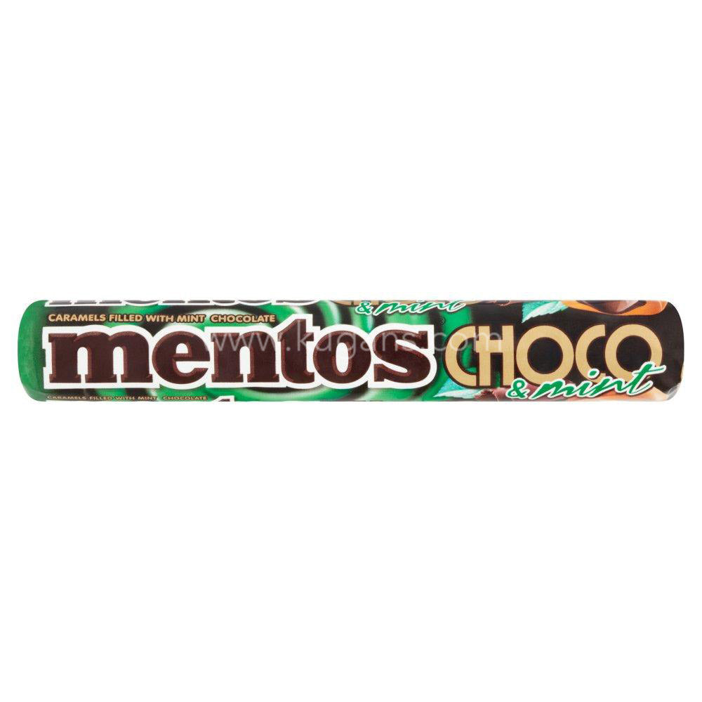 Buy cheap MENTOS CHOCO & MINT ROLL 38G Online