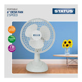 Buy cheap STATUS DESK FAN 6 INCH Online