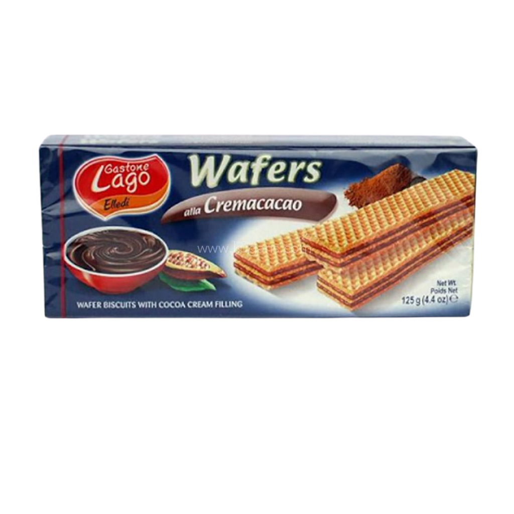 Buy cheap LAGO TWIN WAFERS COCOA 125G Online