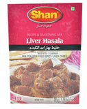 Buy cheap SHAN LIVER CURRY MIX 50G Online