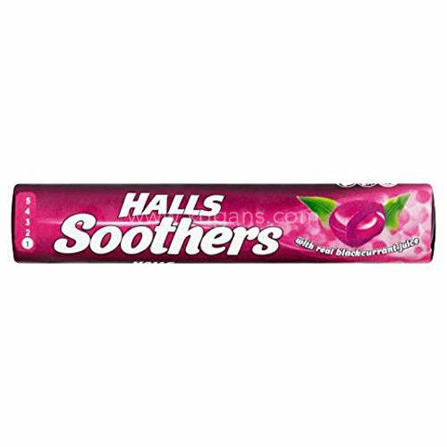 Buy cheap HALLS SOOTHERS BLACKCURANT Online