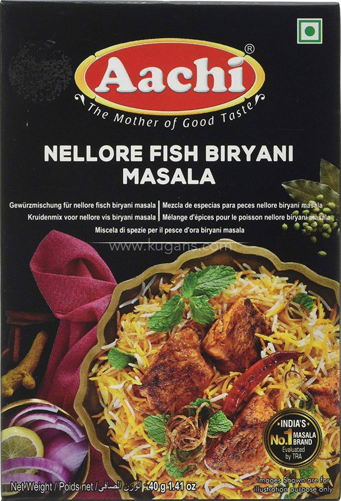 Buy cheap AACHI NELLORE FISH BIRYANI 40g Online