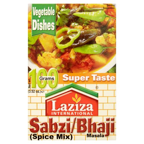 Buy cheap LAZIZA SABZI BHAJI MIX 100G Online