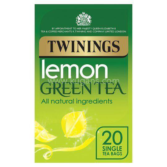 Buy cheap TWININGS LEMON GREEN TEA 20S Online