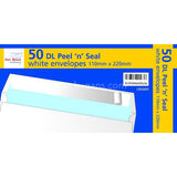 Buy cheap Dl Wht Envelopes 50pk Online