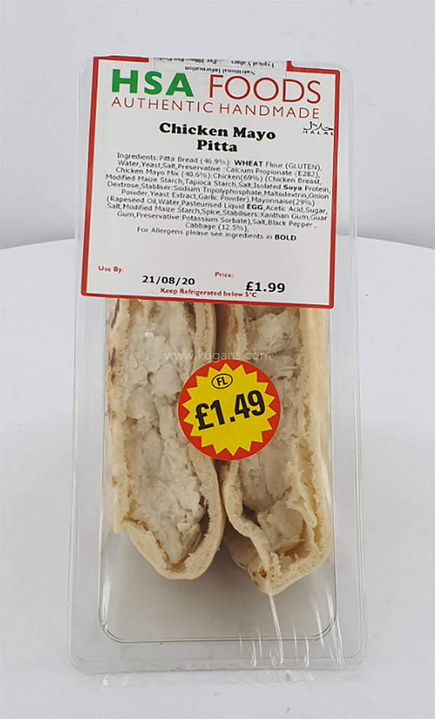 Buy cheap HSA FOODS SANDWICHE IN PITTA Online