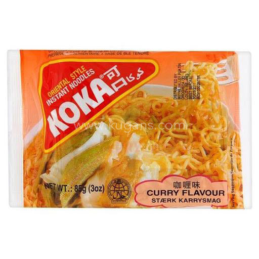 Buy cheap KOKA CURRY FLAVOUR NOODLES 85G Online
