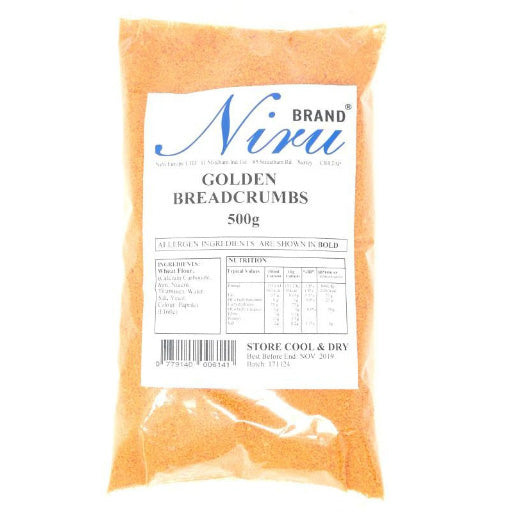 Buy cheap NIRU GOLDEN BREADCRUMBS 500G Online