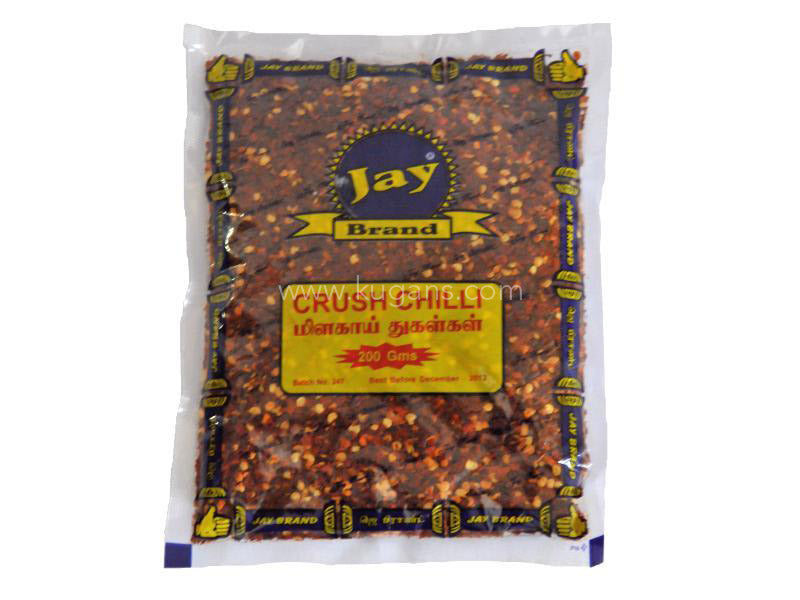 Buy cheap JAY CRUSHED CHILLI 200G Online