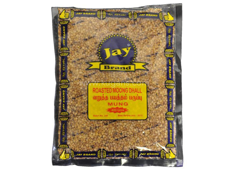 Buy cheap JAY ROASTED MOONG DHAL 400G Online