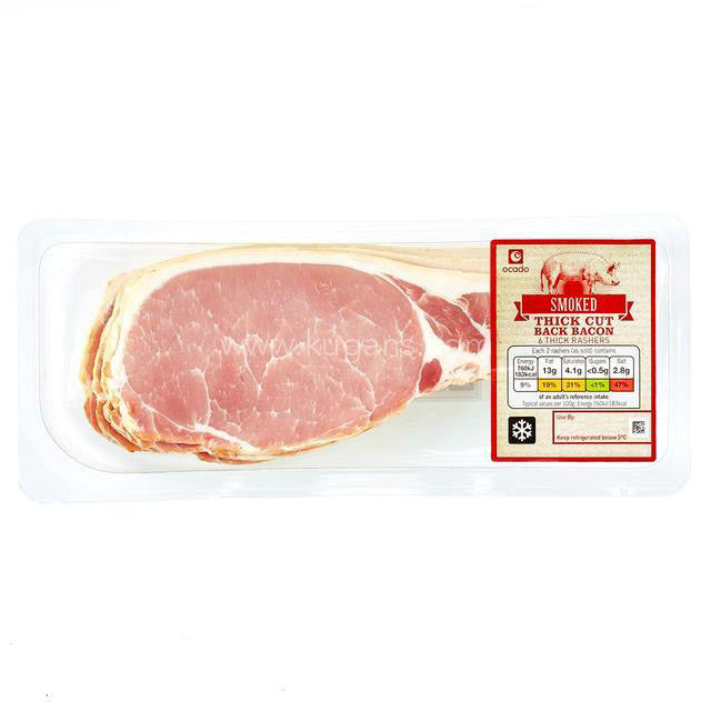 Buy cheap UNSMOKED BACK BACON 200G Online