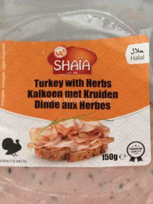 Buy cheap SHAIA TURKEY & HERBS 150G Online
