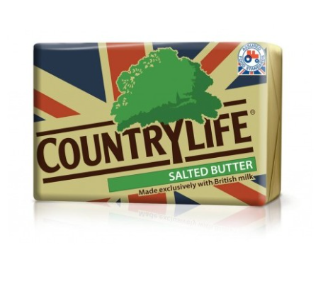 Buy cheap COUNTRYLIFE SALTED BUTTER 250G Online
