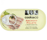 Buy cheap COOKS & CO ANCHOVY FILLETS 50G Online