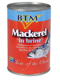 Buy cheap BTM MACKEREL IN BRINE 425G Online