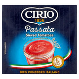 Buy cheap CIRIO PASSATA SIEVED TOMATOES Online