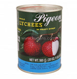 Buy cheap Pigeon Canned Lychee 565ml Online