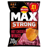 Buy cheap WALKERS HOT CHICKEN WINGS 70G Online