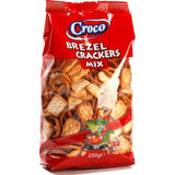 Buy cheap CROCO BREZEL CRACKERS MIX 250G Online