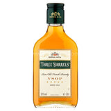 Buy cheap THREE BARRELS BRANDY 20CL Online