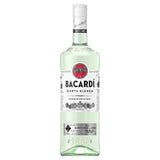 Buy cheap BACARDI CARTA BLANCA RUM 1L Online