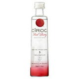 Buy cheap CIROC REDBERRY MINI VODKA 5CL Online