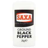 Buy cheap SAXA GROUND BLACK PEPPER 25G Online