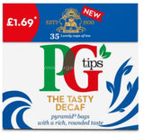 Buy cheap Pg Tips Decaff 35s Online