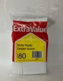 Buy cheap White Plastic Desser Spoons Online