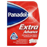 Buy cheap Panadol Extra Advance 14s Online