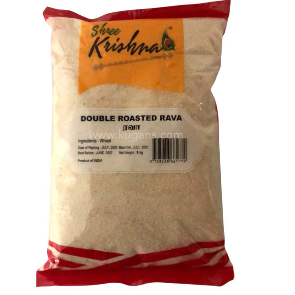 Sk Double Roasted Rava 1kg–Kugans.com