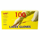 Buy cheap Latex Gloves Large 100s Online