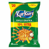 Buy cheap KURKURE CHILLI CHATKA 90G Online