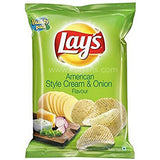 Buy cheap LAYS CREAM & ONION CHIPS 52G Online
